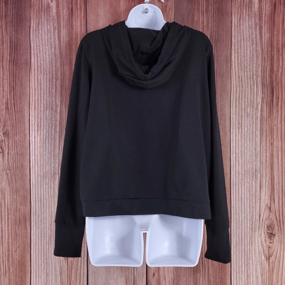 Vuori Black Hoodie with White Drawstrings - Picture 5 of 12